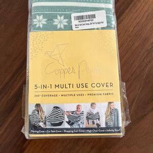 Copper Pearl 5-in-one Multiuse Cover (Nursing, Car Seat, Shopping Cart)